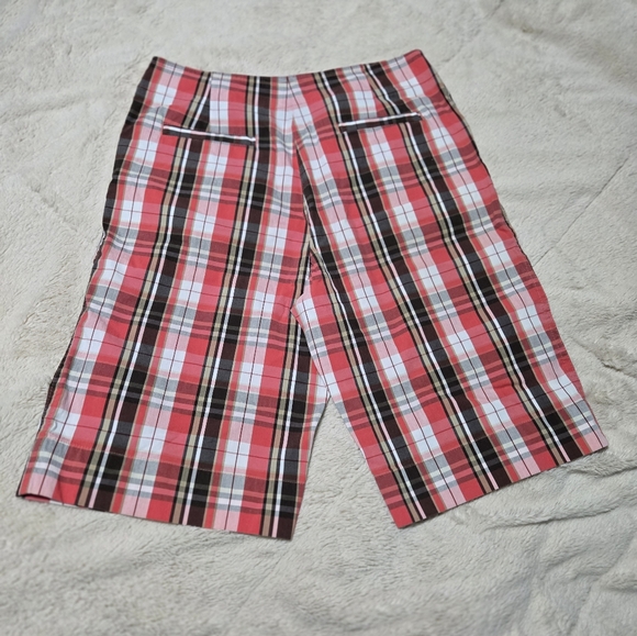 Jones New York Sport Plaid Petite Shorts, 4 P - Picture 2 of 10